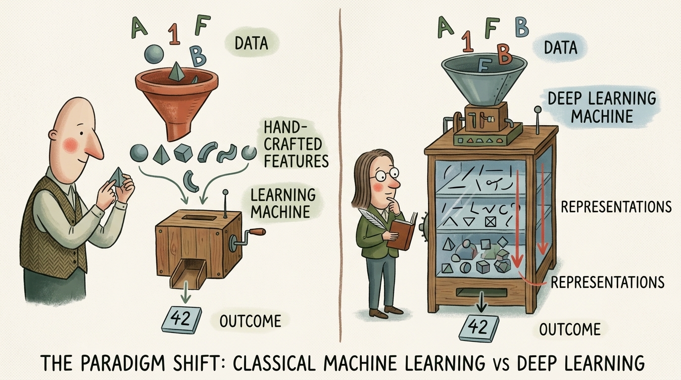 Hierarchical Representation Learning in Deep Learning