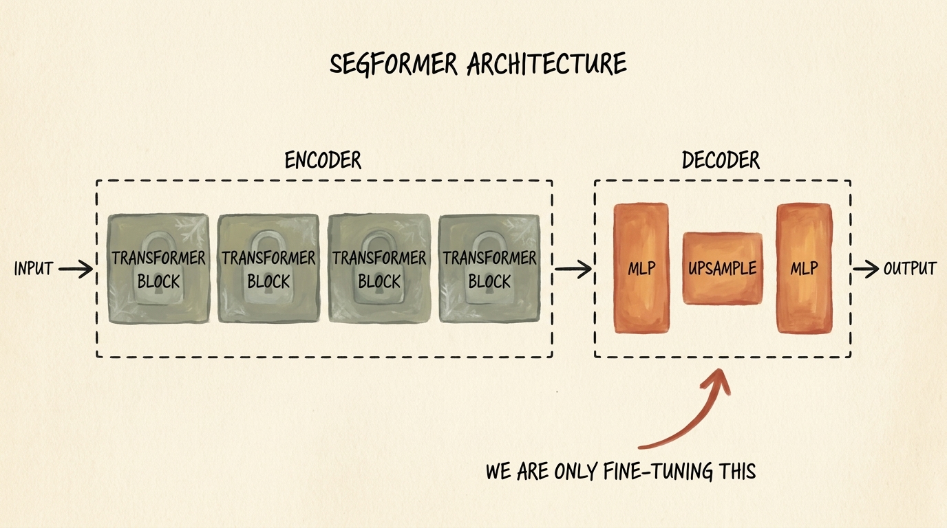 SegFormer Architecture and Fine-Tuning