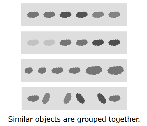 Gestalt Similarity Principle