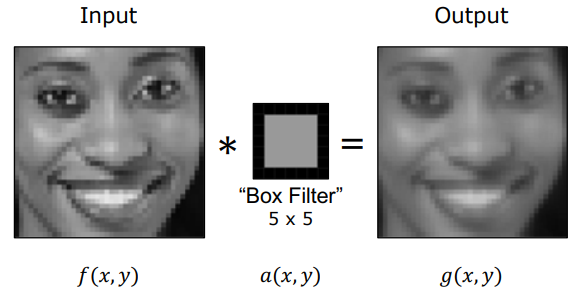 Normalized Box Filter Smoothed Output