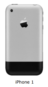 Apple iPhone 1 (2007) Rear View