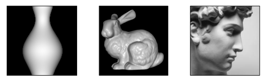 Single-image 3D Shape Reconstruction Sample Scenes