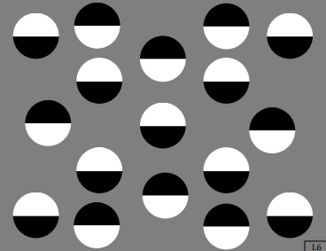 Binary Shaded Circles Array