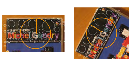 Principal Orientation Alignment on Rotated CD Cover